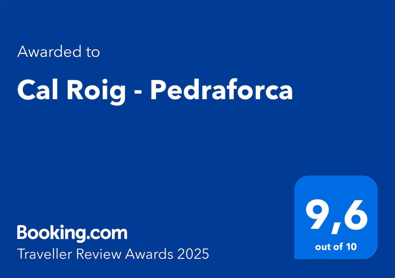 Cal Roig - Pedraforca Villa Saldés Dış mekan fotoğraf